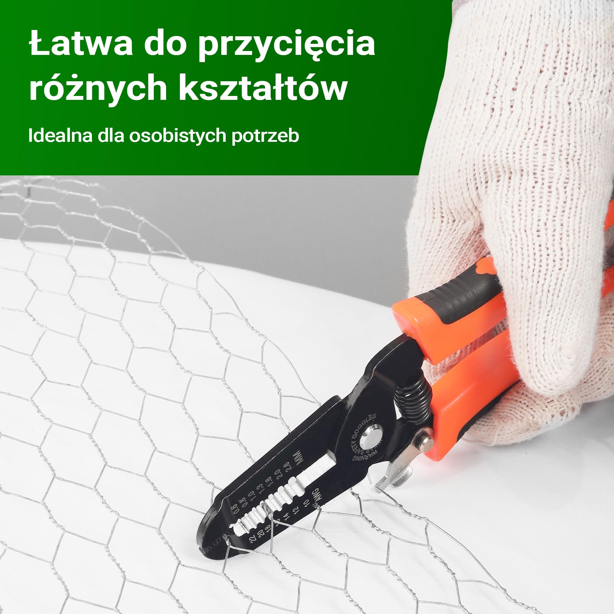 Wiltec Siatka na woliery 25 x 1 m, siatka ogrodzeniowa ze stali ocynkowanej, sześciokątne oczka 25 mm, plecione ogrodzenie do klatek