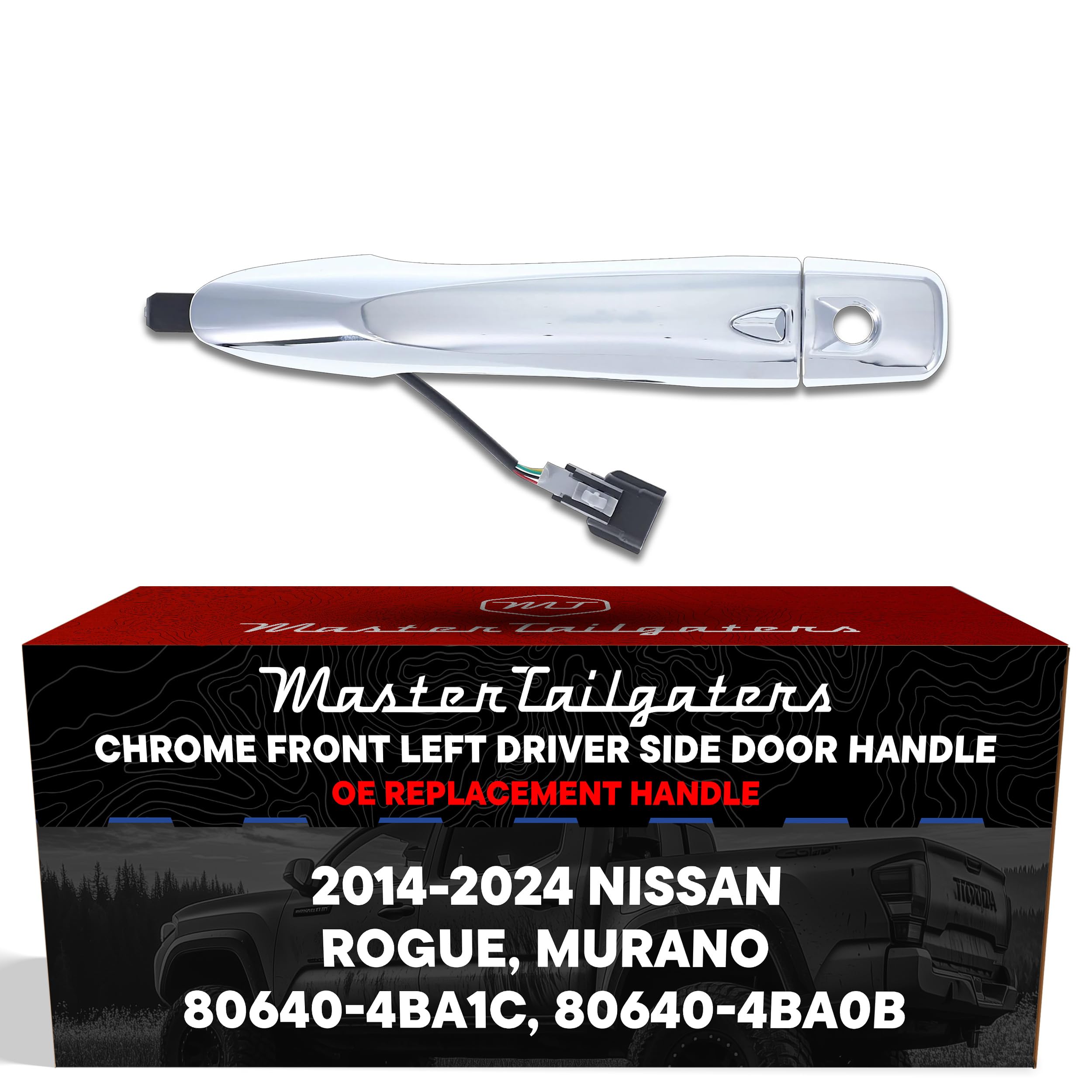 Amazon.com: Master Tailgaters Exterior Door Handle Chrome
