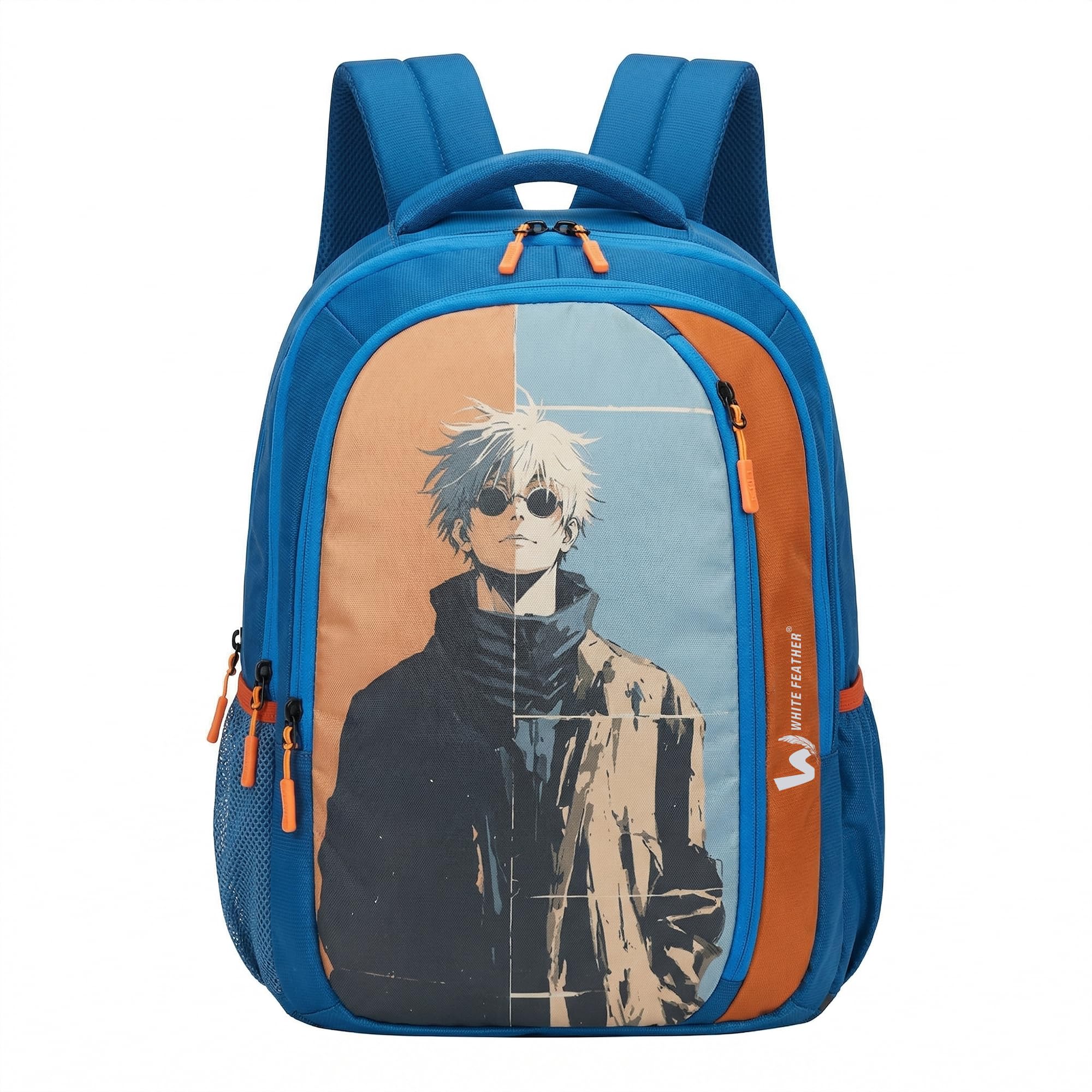 Daily Excite Laptop Backpack | Fits 156 Inch Laptop | Lightweight Water Resistant Bag for College School Office (Blue)-image-0