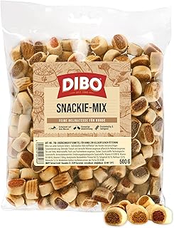 Snackie-Mix, 500g-Beutel, Backwaren als gesunde, natürliche Ernährung für Hunde von DIBO, Hundefutter, Barf, B.A.R.F., Leckerli, Hundekekse product image