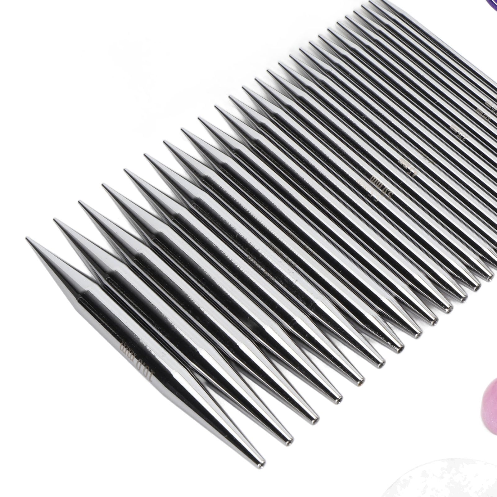 Hamwesh Juego de Agujas de Ganchillo, 13 Pares de Agujas de Ganchillo Ergonómicas Intercambiables de 3-10 Mm, Kit de para Principiantes con 4 Cables de 40-100 Cm para Calcetines Suéteres Sombreros