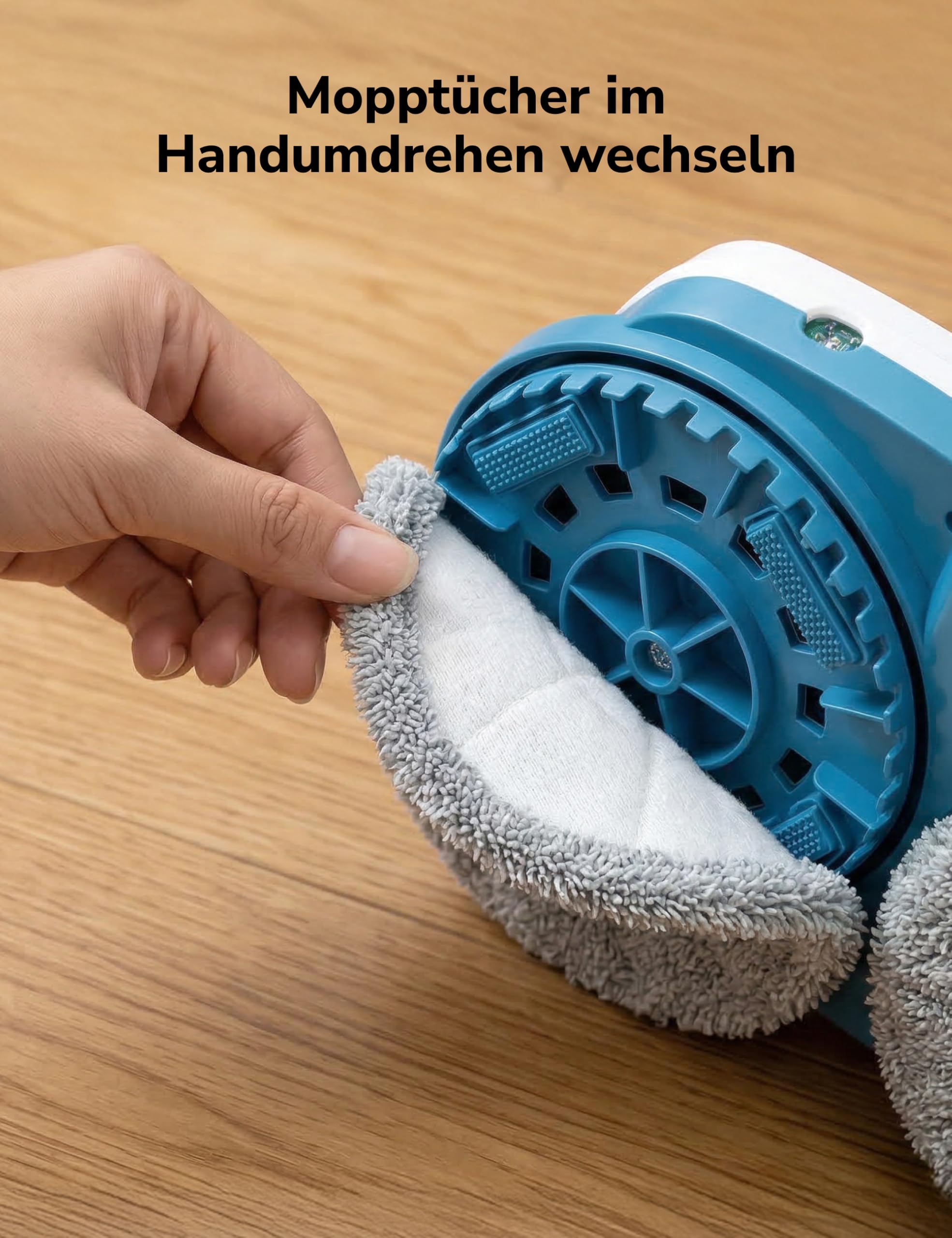 Dampfreiniger 10-in-1 mit Handgerät, 15s Schnellaufheizung, 2 Dampfstufen & Sprayfunktion, 500 ml Tank, Steam Mop für Fliesen, Laminat, Parkett, Teppich, Küche, Bad, Auto