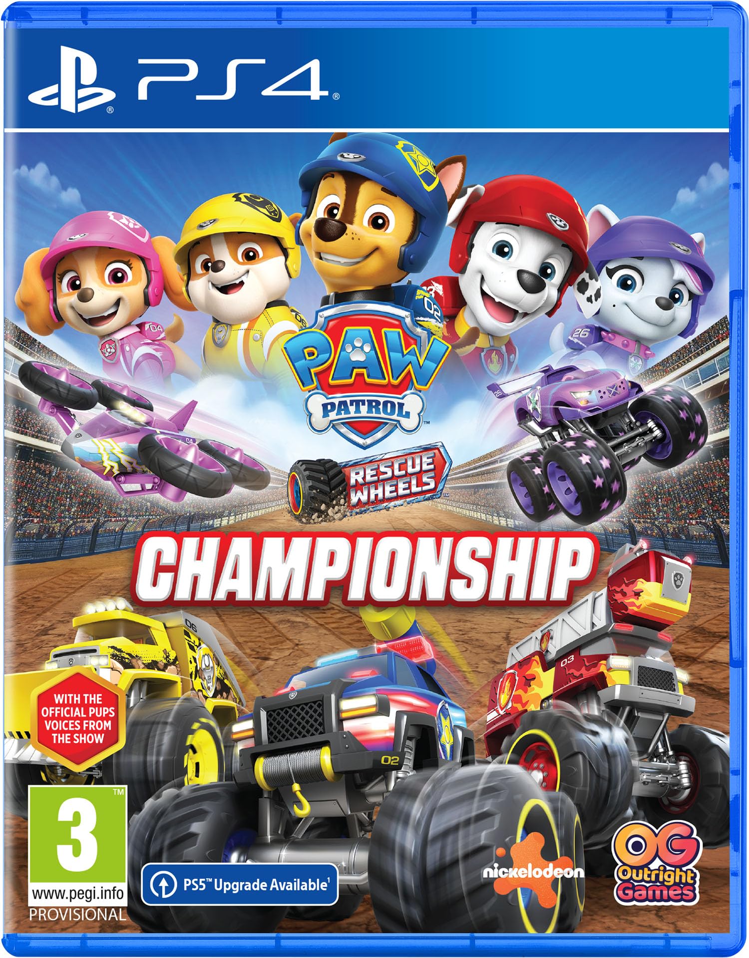 Outright Games  None Paw Patrol Rescue Wheels Championship, Sports Direct