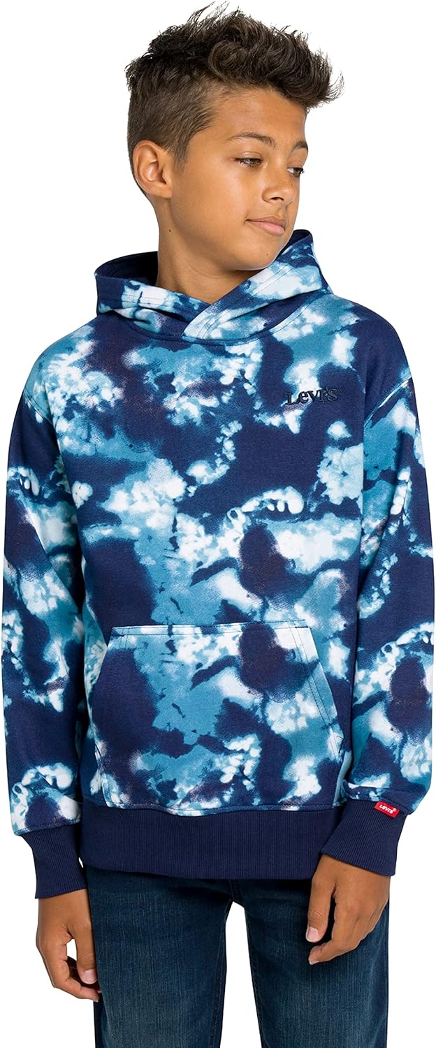 Youth in Tie-Dye Levi's Hoodie