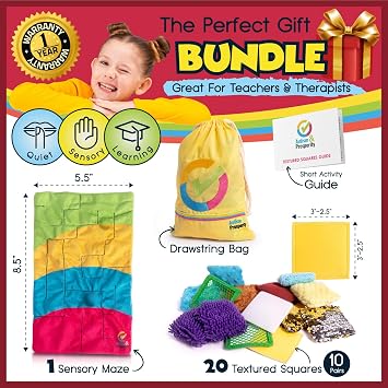 Autism & Prosperity Quiet & Educative Sensory Special Education Classroom Must Haves Autism Toys Autism Products & Gifts, Sensory Toys for Kids with Autism Toddler Ages 3 4 5 7 8 12