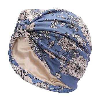 帽子 SILK SCARF CAP/ NAVY Satin Sailor Cap Set | Satin Scarf | Neck Ties - Women Small