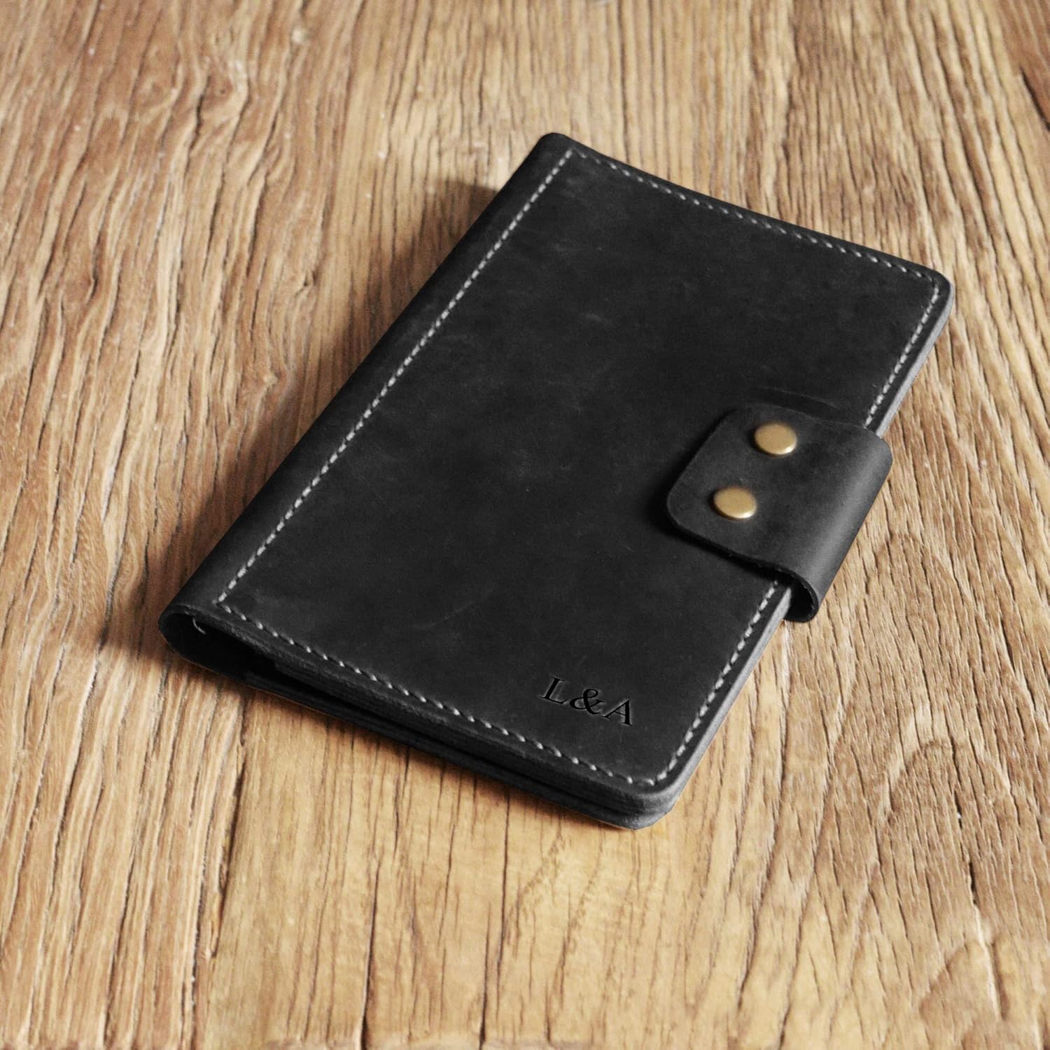 Personalized Leather Family Passport Holder 4 with Name/Passport Family Travel Organizer/Passport Personalized Holder - PA002