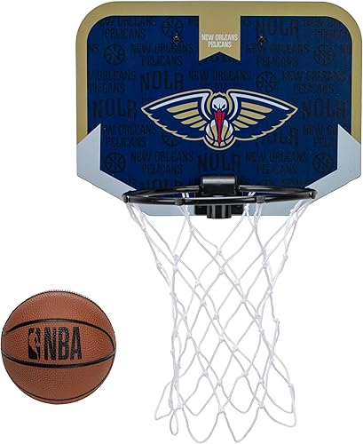 Miniatura 32 de Franklin Sports NBA Team - Aro de baloncesto sobre la puerta – Mini aro de baloncesto para niños con baloncesto – Aro de baloncesto para fanáticos