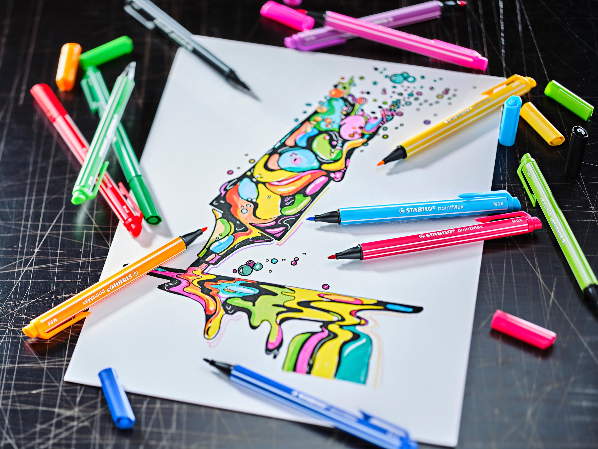 STABILO - Filzschreiber - pointMax | ARTY, 42er Pack