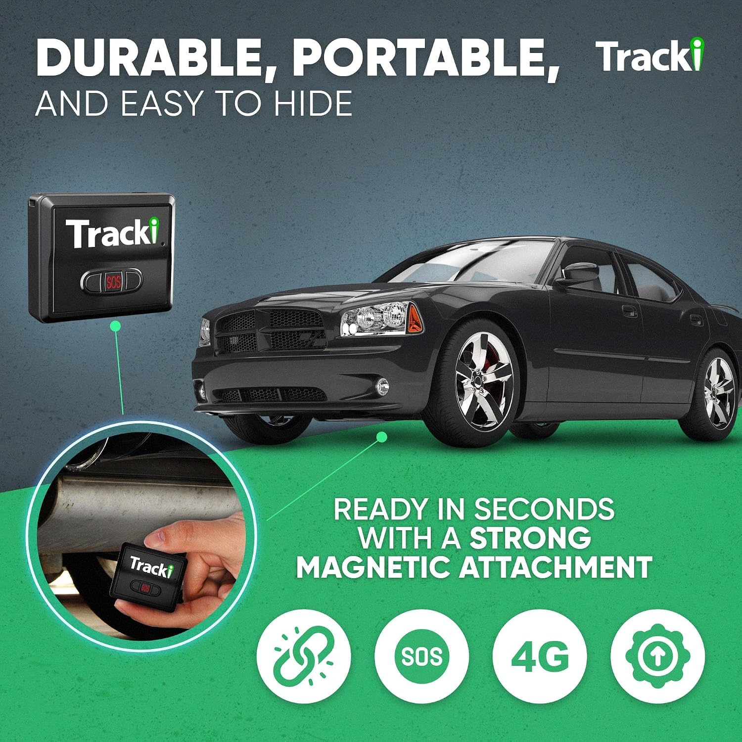 Tracki Universal GPS Tracker for Vehicles, Real Time Tracking — Amazon image 2