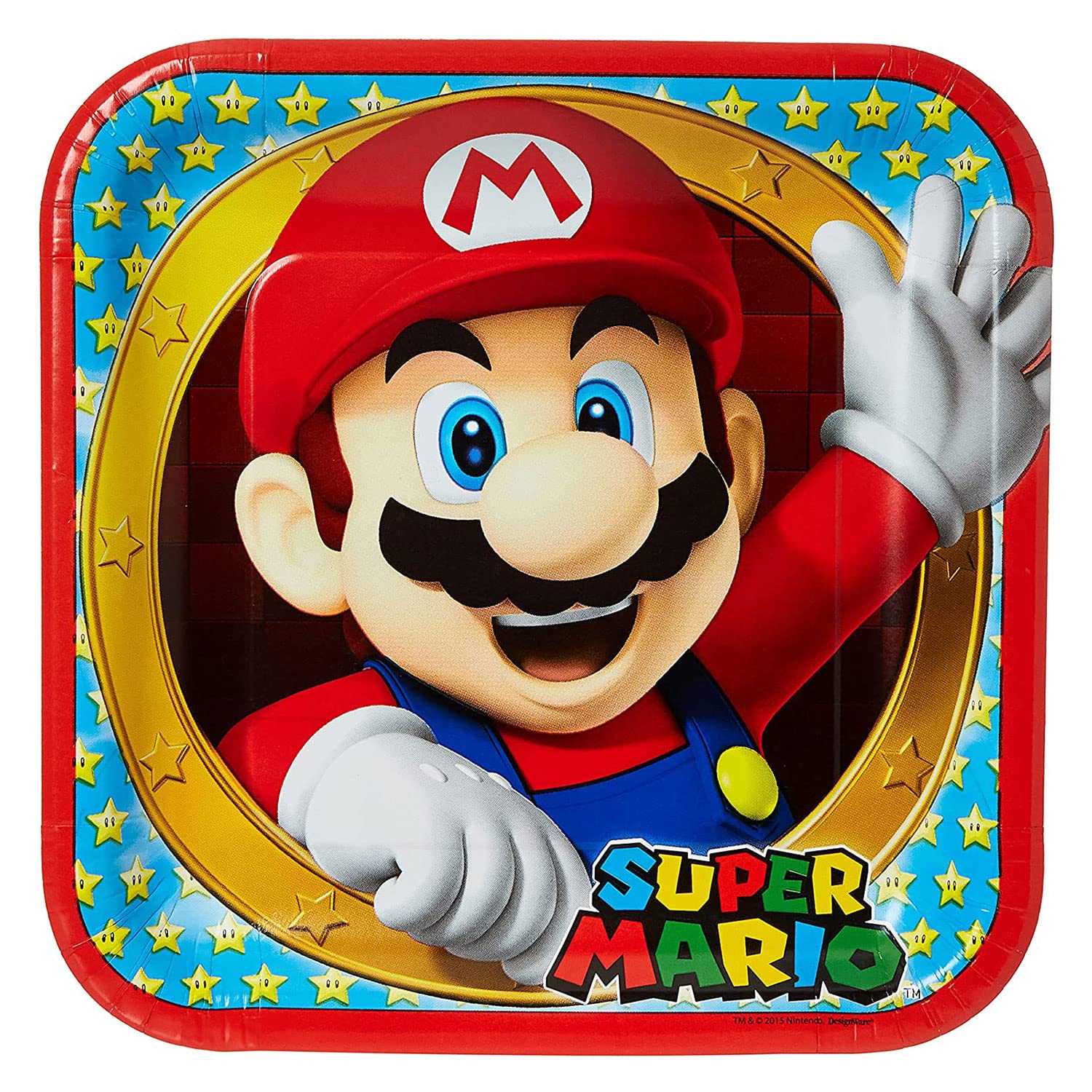 Bestel Eetbare Taartprint Super Mario 1 - 18 cm rond 8 cupcake rondjes voor slechts € 5,95 Bestel Eetbare Taartprint Super Mario 1 - 18 cm rond 8 cupcake rondjes voor slechts € 5,95