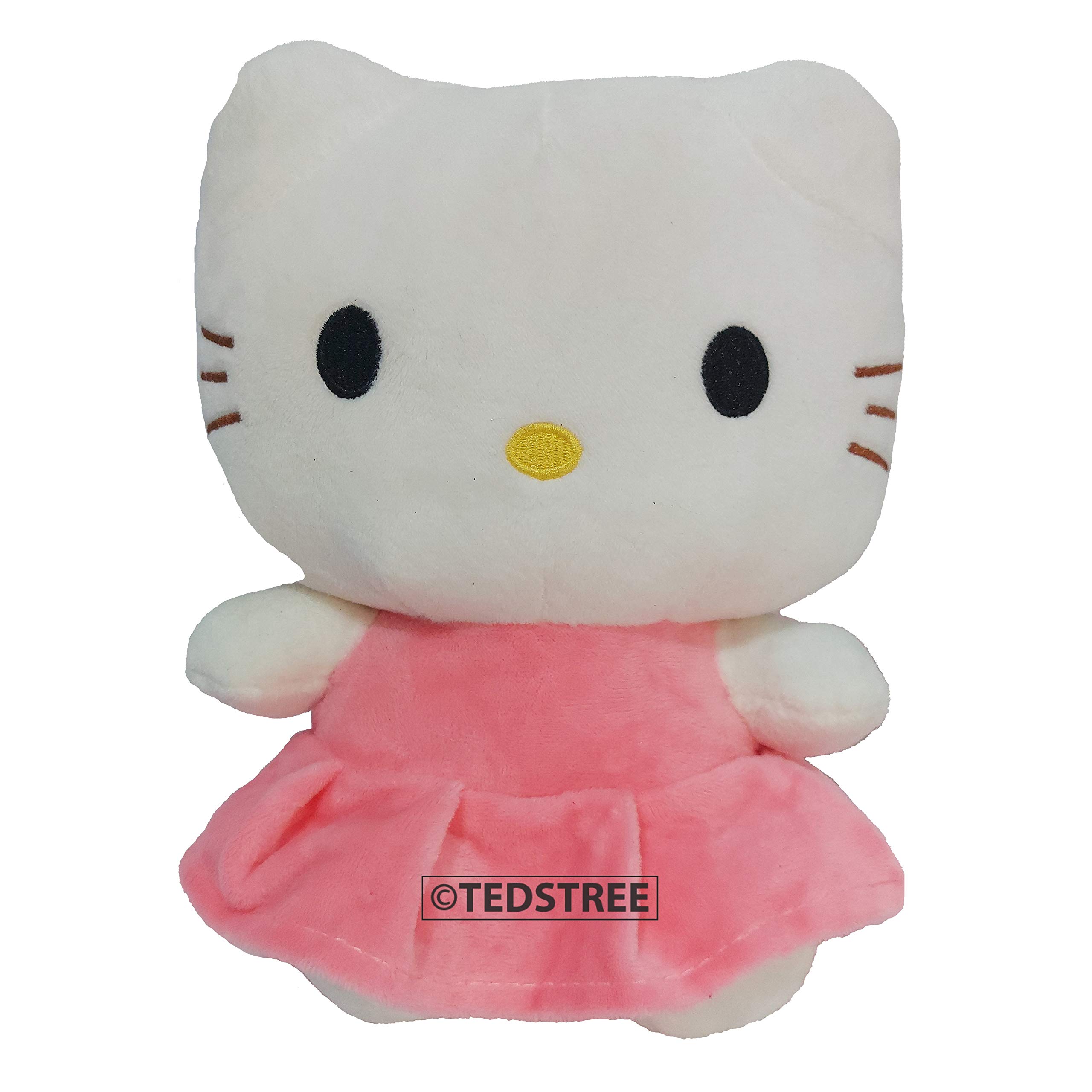 TEDSTREE Skin Friendly Ultrasoft 25cm Kitty Cat Soft Toys Animal Plush Toy, Stuffed Lovable Huggable Cute Soft Toy for Kids/Boys/Girls/Birthday Gift (Pink&White Color) (B08XK1FQF5) Amazon Price History, Amazon Price Tracker