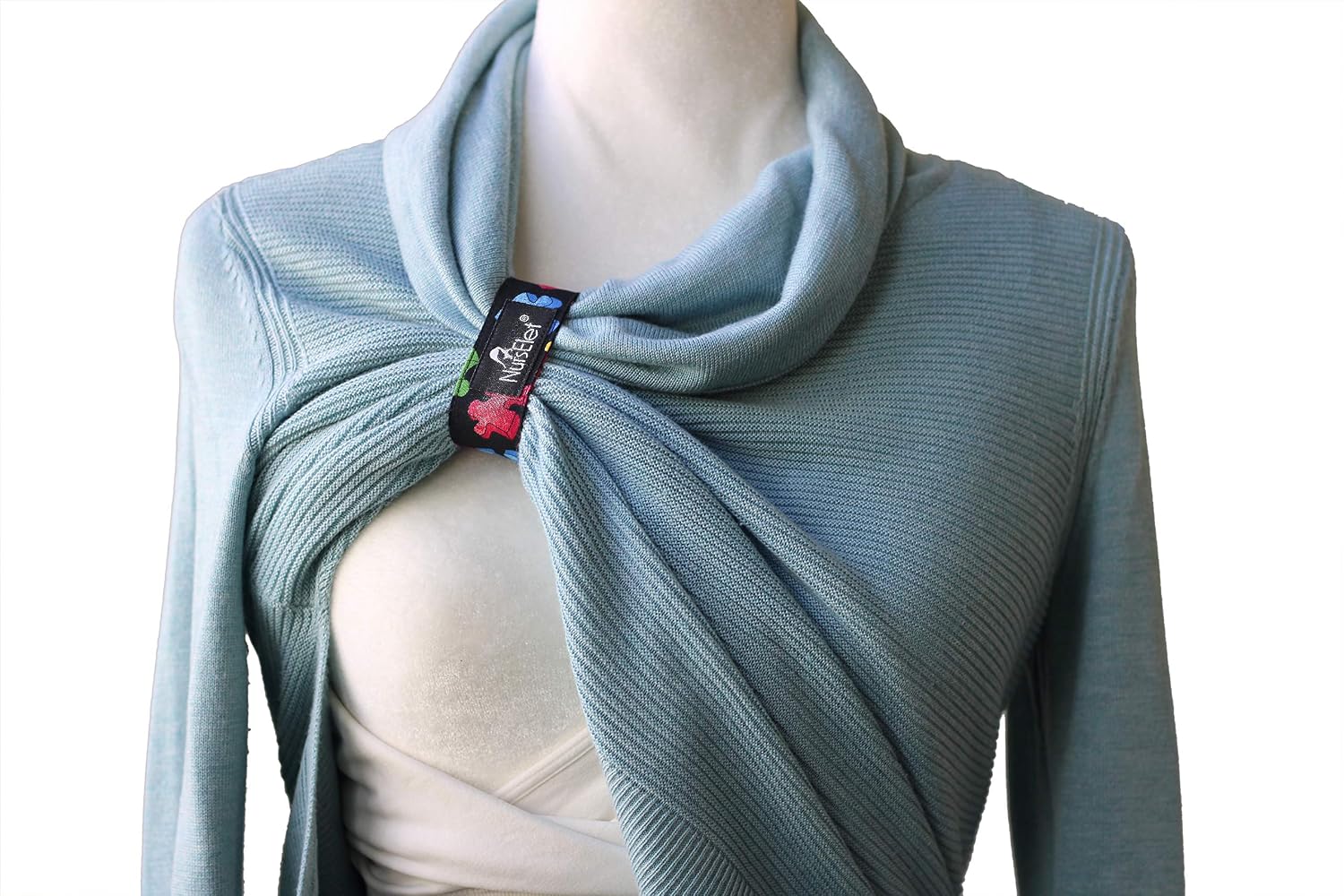 Nursing Bracelet, Hands-Free Shirt Holder Becomes Your Reminder Bracelet