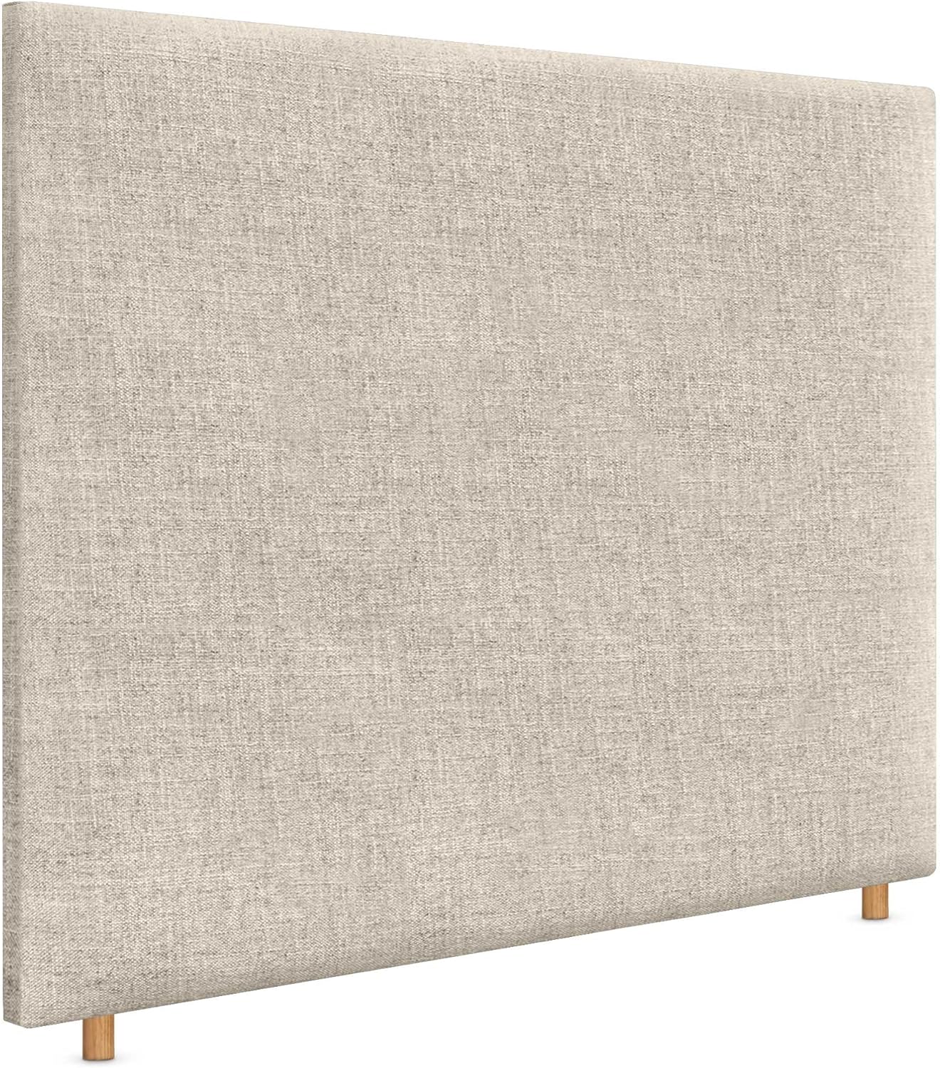 Cabecero Lino Natural hasta el Suelo