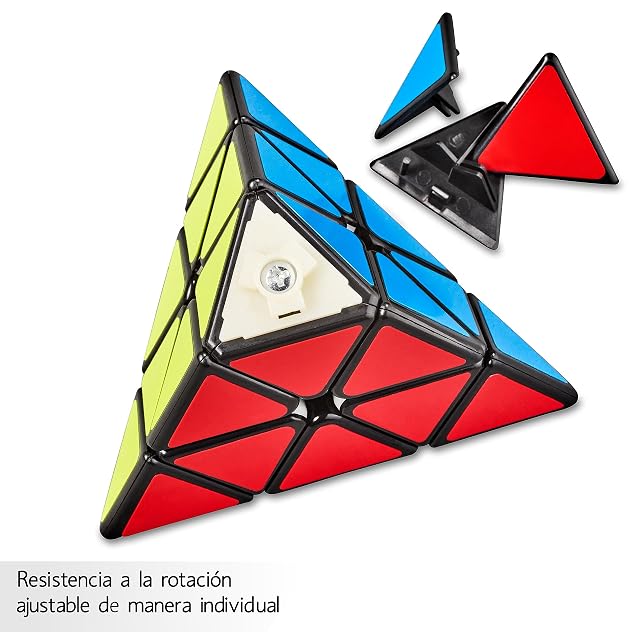 Foto 8 de 8 de CUBIDI Cubo Triangular Pyraminx, La pirámide del Cubo de Magico Triangulo