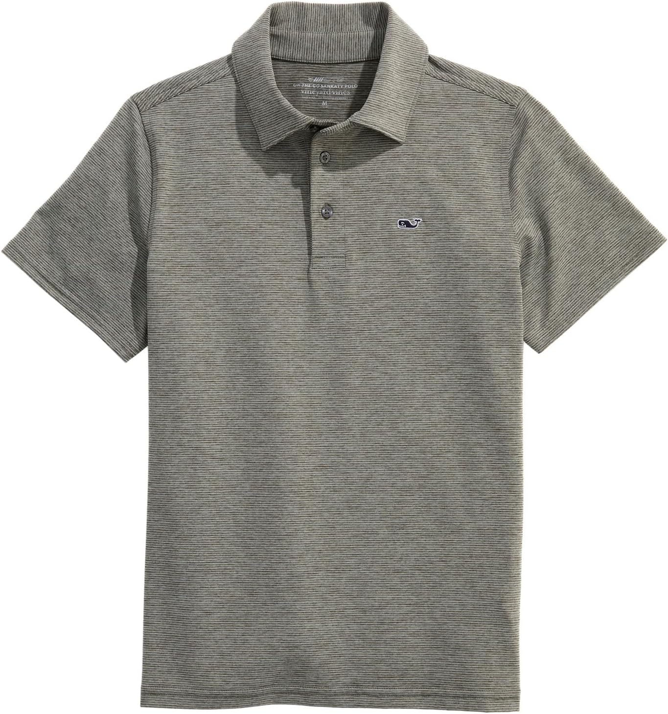 Vineyard Vines Boys Boys' St. Jean Stripe Sankaty Performance Polo