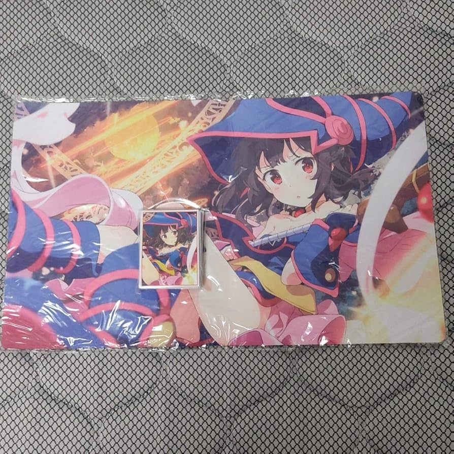 このすば BMG めぐみん プレイマット ブラックマジシャンガール　スリーブ このすば BMG めぐみん プレイマット ブラックマジシャンガール