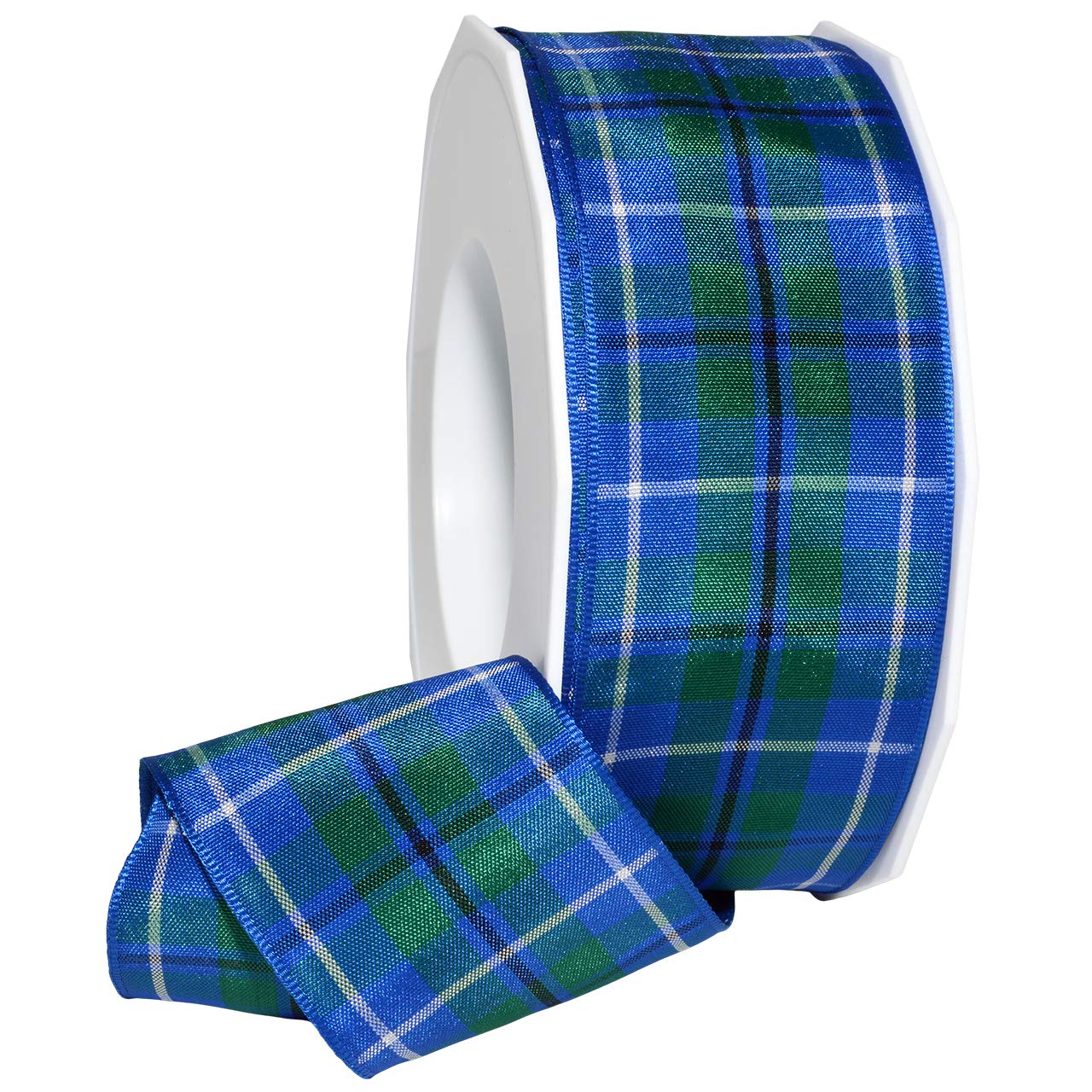 Morex Ribbon 975 Edinburgh, 1.5 inches by 27 Yards, Douglas Tartan
