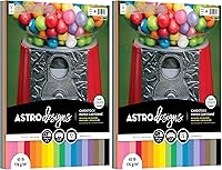 Vista 6 de Neenah Astrodesigns - Paquete de cartulina de 8.5 x 11 pulgadas, 72 unidades, 18 colores llamativos y vivos