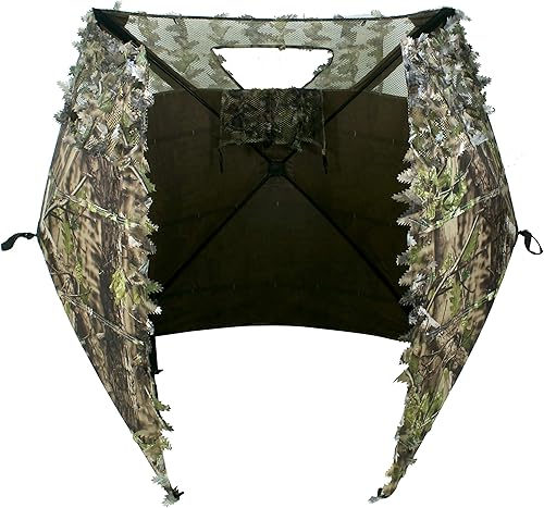 Miniatura 8 de AUSCAMOTEK Duck Hunting Pop Up - Persiana de tierra portátil de configuración rápida, ligera, ciega, camuflaje de 3 lados
