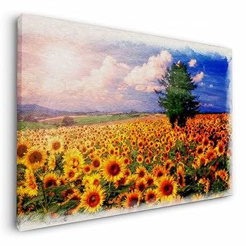 絵画　インテリア　絵　油絵　F4-080311　風景（畑と木） 絵画 インテリア 絵 油絵 F4-080311 風景（畑と木） 絵画