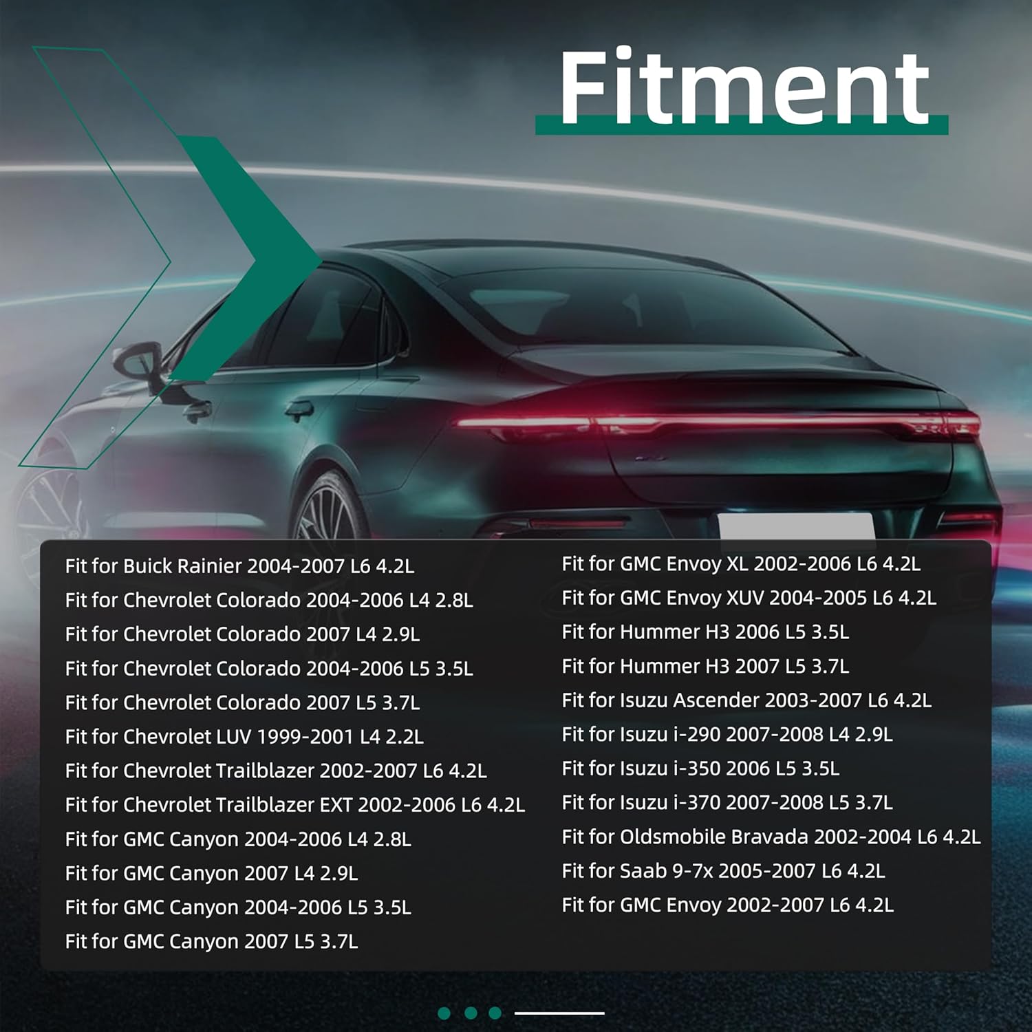 6PCS FJ319 Fuel Injector Fit for Buick Rainier,for Chevrolet Trailblazer EXT, Colorado for GMC Envoy XL XUV, Canyon, Trailblazer, for Saab 9-7x 1999-2008 4.2L,2.8L,2.9L,3.5L,3.7L OE# FJ319,17113680