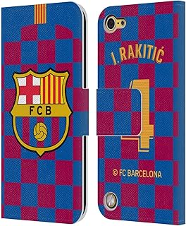 Head Case Designs Officially Licensed by FC Barcelona Ivan Rakitic 2019/20 Players Home Kit Group 2 Leather Book Wallet Case Cover Compatible with Apple iPod Touch 5G 5th Gen