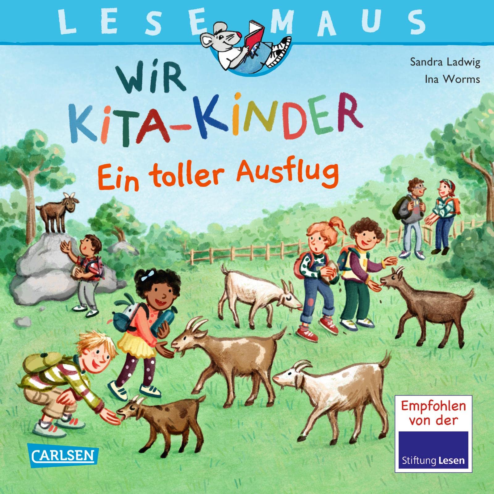 LESEMAUS 165: Wir KiTa-Kinder - Ein toller Ausflug: Fröhliche Bilderbuch-Geschichte über den Alltag im Kindergarten