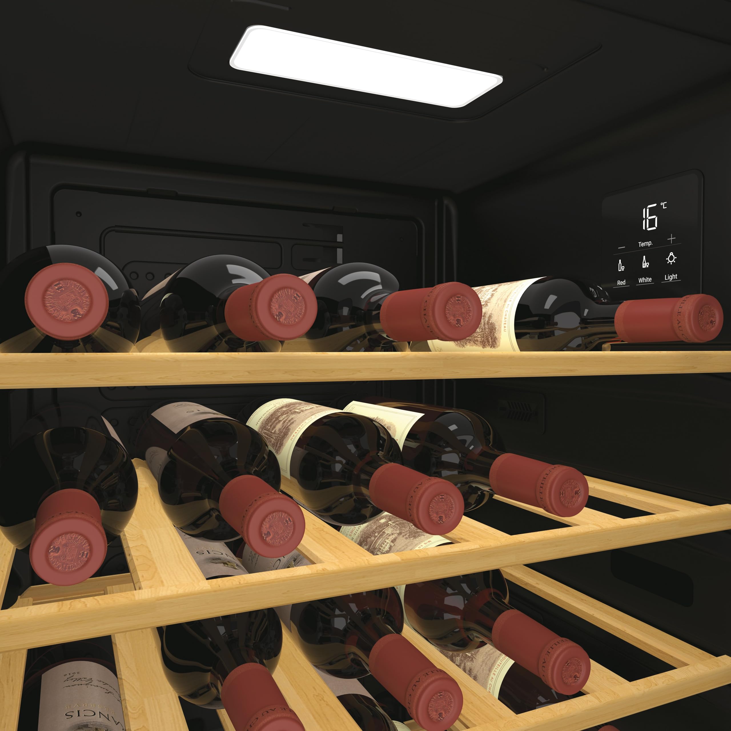 Candy CWC034 Cantina per vino 34 bottiglie Nero Classe energetica G