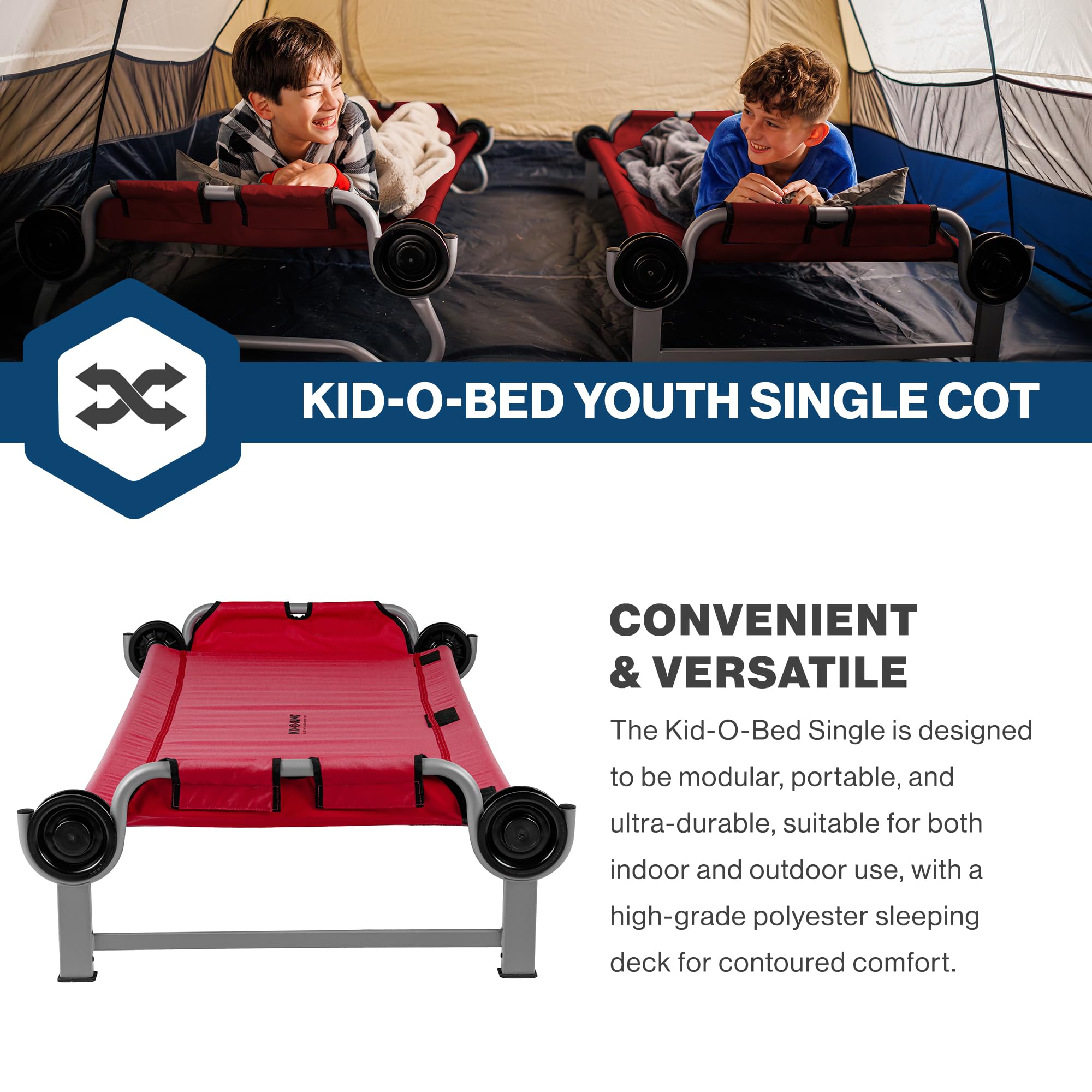 Amazon.com: Disc-O-Bed Youth Single Cot Kid-O-Bed with Storage