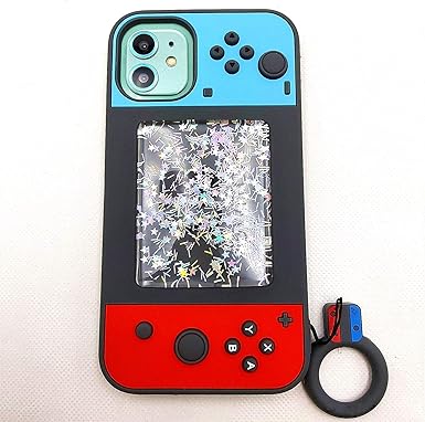 Amazon Com Iphone Se Case Cute Iphone 8 Case Iphone 7 Case Iphone 6s Case Iphone 6 Case 3d Cartoon Quicksand Handheld Game Console Case Silicone Rubber Cover Women Teen Girls Cases