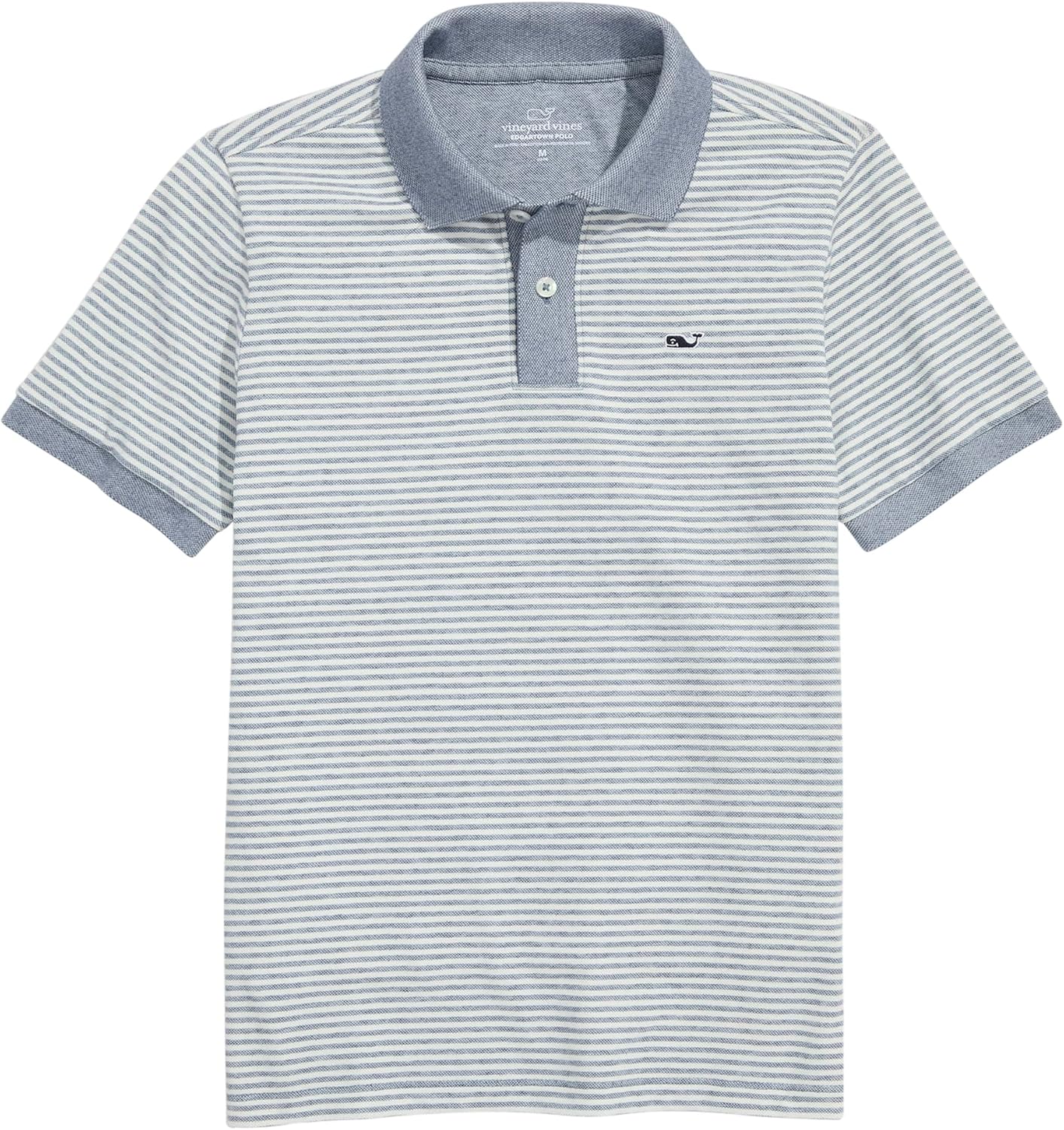 Vineyard Vines Boys' Boys' Striped Edgartown Pique Polo