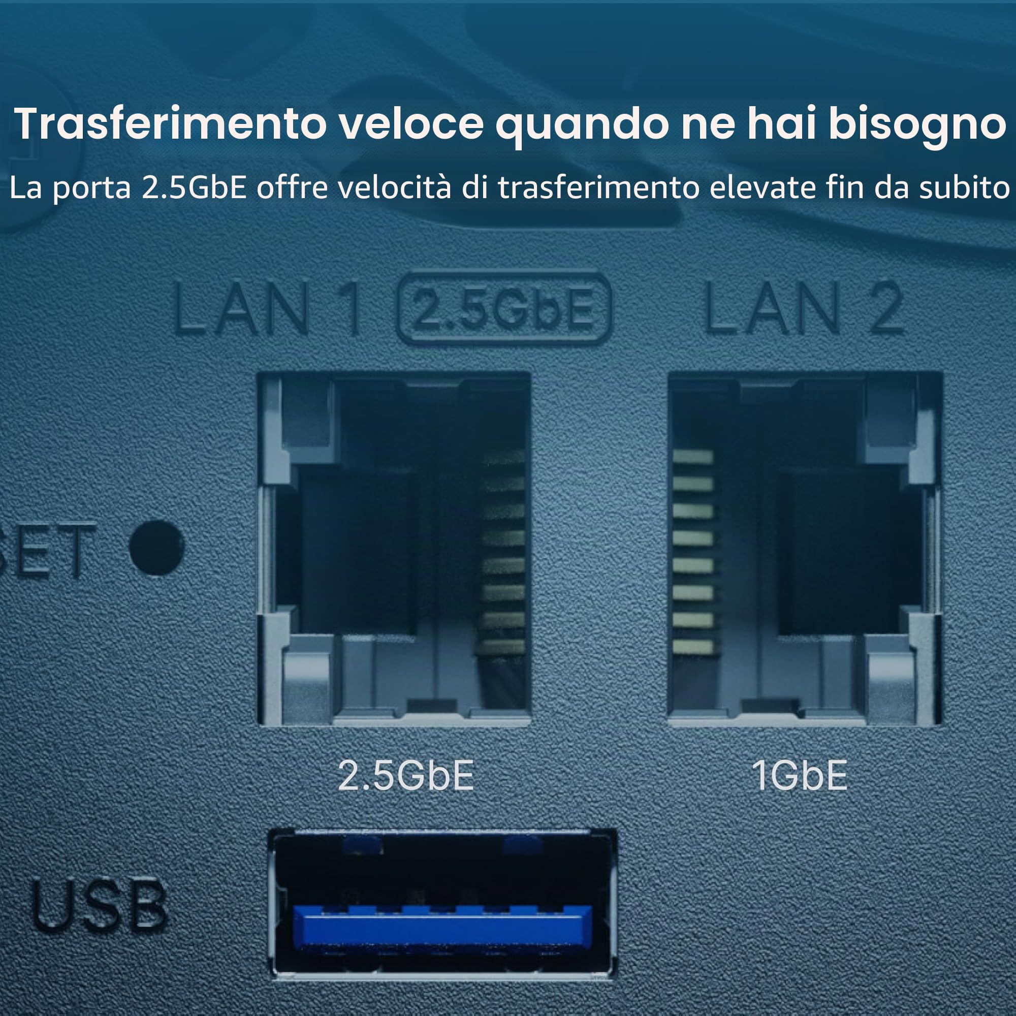 DS425+ 4-Bay Synology NAS – 3 anni di garanzia, soluzione di archiviazione compatta con porta integrata da 2,5 GbE