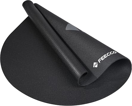 FEECCO Jump Rope Mat, Large Size Non-Slip Jump Rope Pad for Indoor Floor and Outdoor Concrete, 7mm Thick High-Density Material Customized for Jump Roping