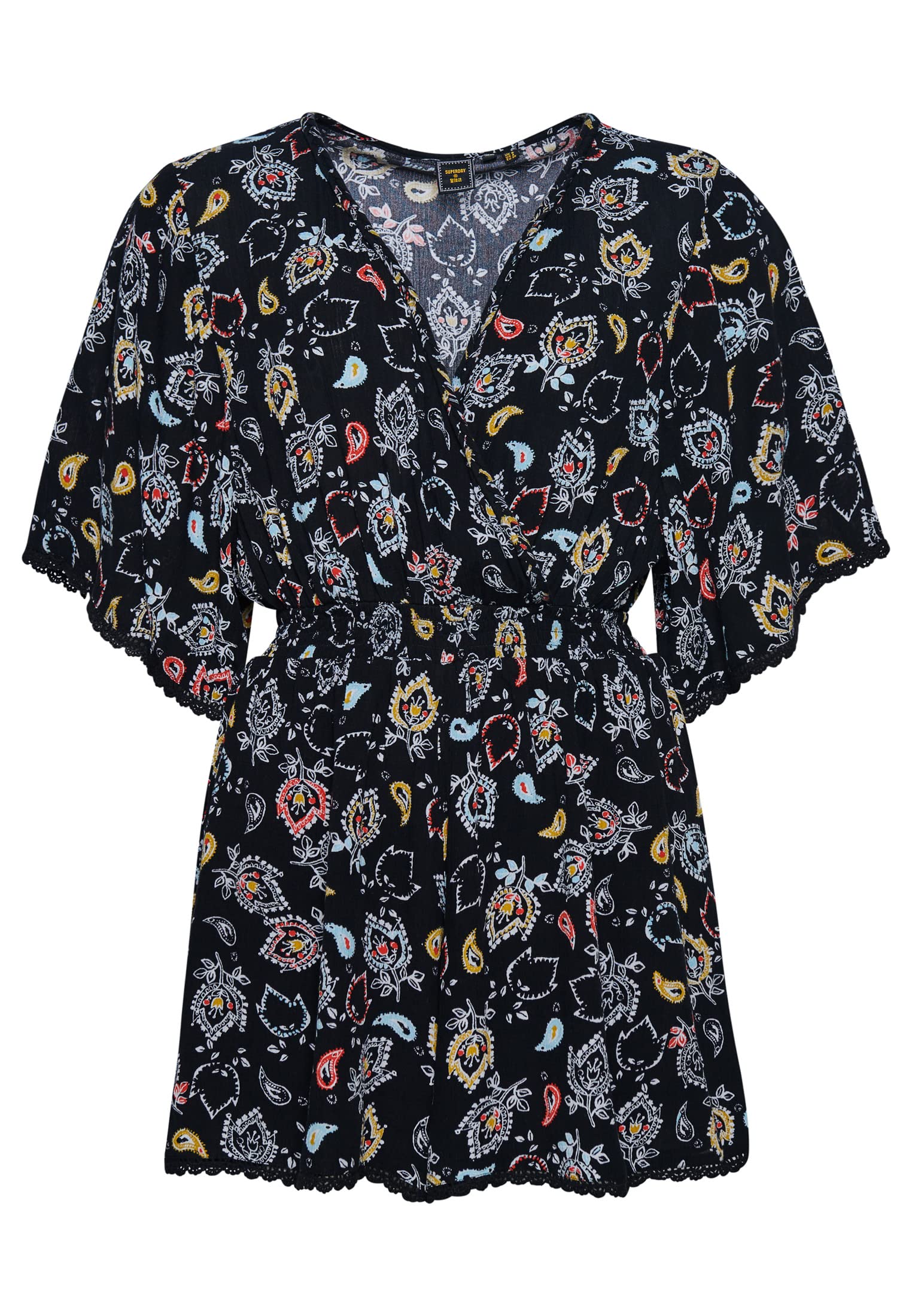 Superdry Vintage Beach Playsuit Robe décontractée Femme