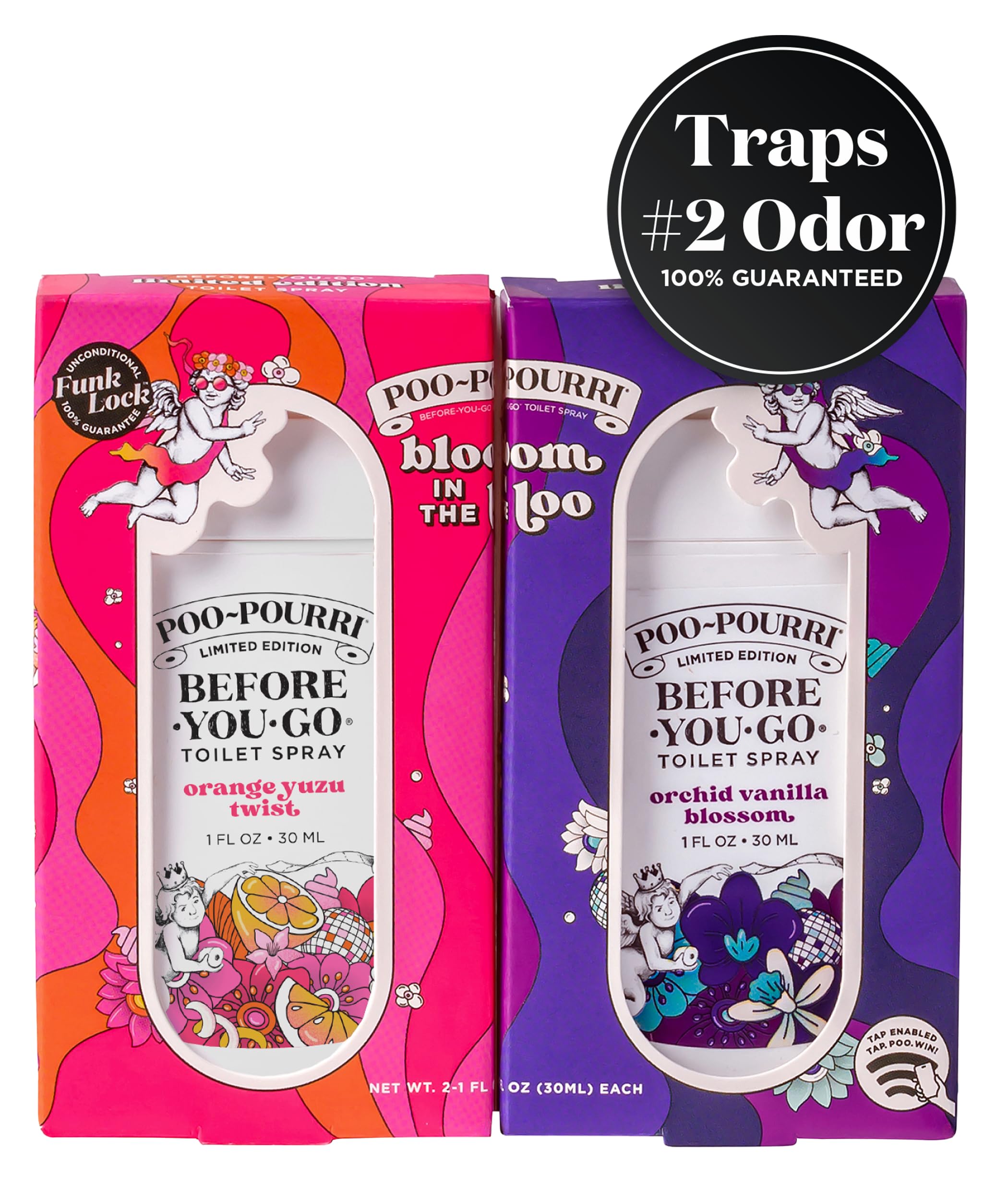 Amazon.com: Poo-Pourri Tear & Share Bloom in the Bathroom Set