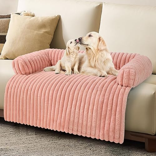 Miniatura 9 de Wn's Day Cama de Sofá Lujosa para Perros, Funda de Sofá para Perros Lavable y Calmante, Protector de Sofá Removible para Perros, Cama de Sofá
