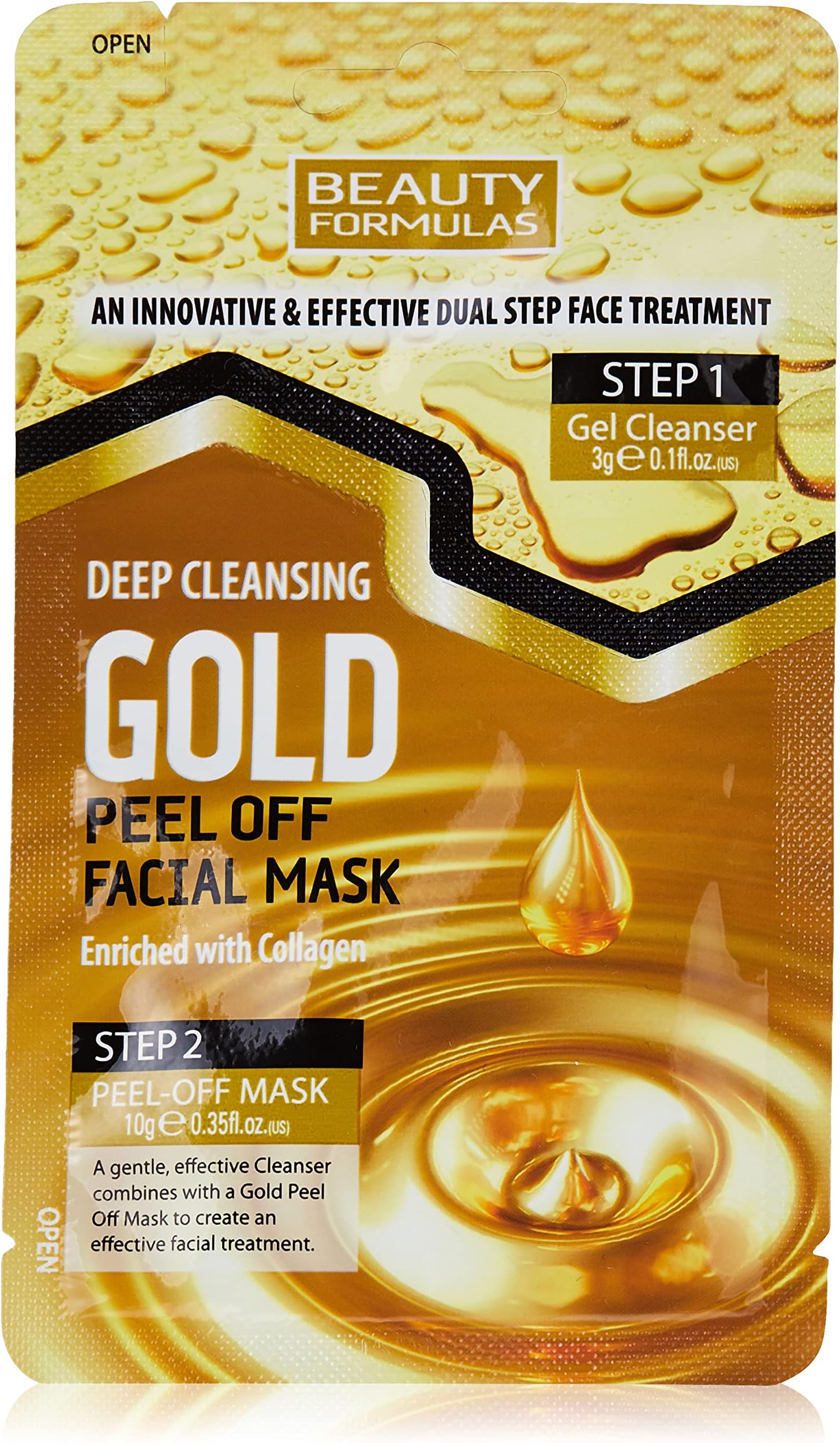 Deep Cleansing Gold Peel Off Facial Mask