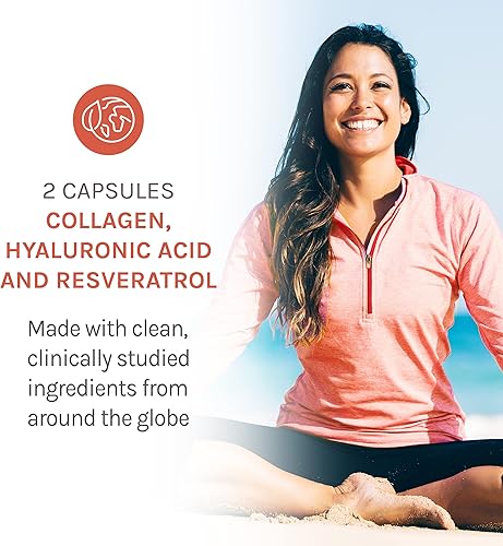 Miniatura 4 de Reserveage Beauty, refuerzo de colágeno, suplemento de colágeno para el cuidado de la piel y la salud de las articulaciones, apoya la producción