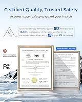 Vista 7 de [ Dual Flow ] Waterdrop X12-PRO 1200 GPD Reverse Osmosis Water Filter, Alkaline Mineral pH+, NSF/ANSI 58&372 Certified, Tankless Reverse Osmosis