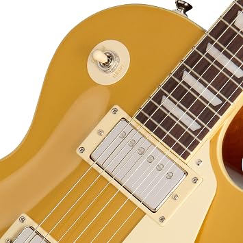 Epiphone Inspired by Gibson Les Paul Standard 50s, Gold Top with Bag