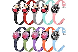 Five-Star Slim Watch Bands Compatible with Samsung Galaxy Watches