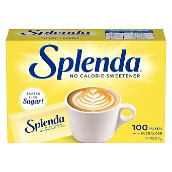 SPLENDA Sweetener Packets, 100pk,100g/3.5 oz. {Imported from Canada}