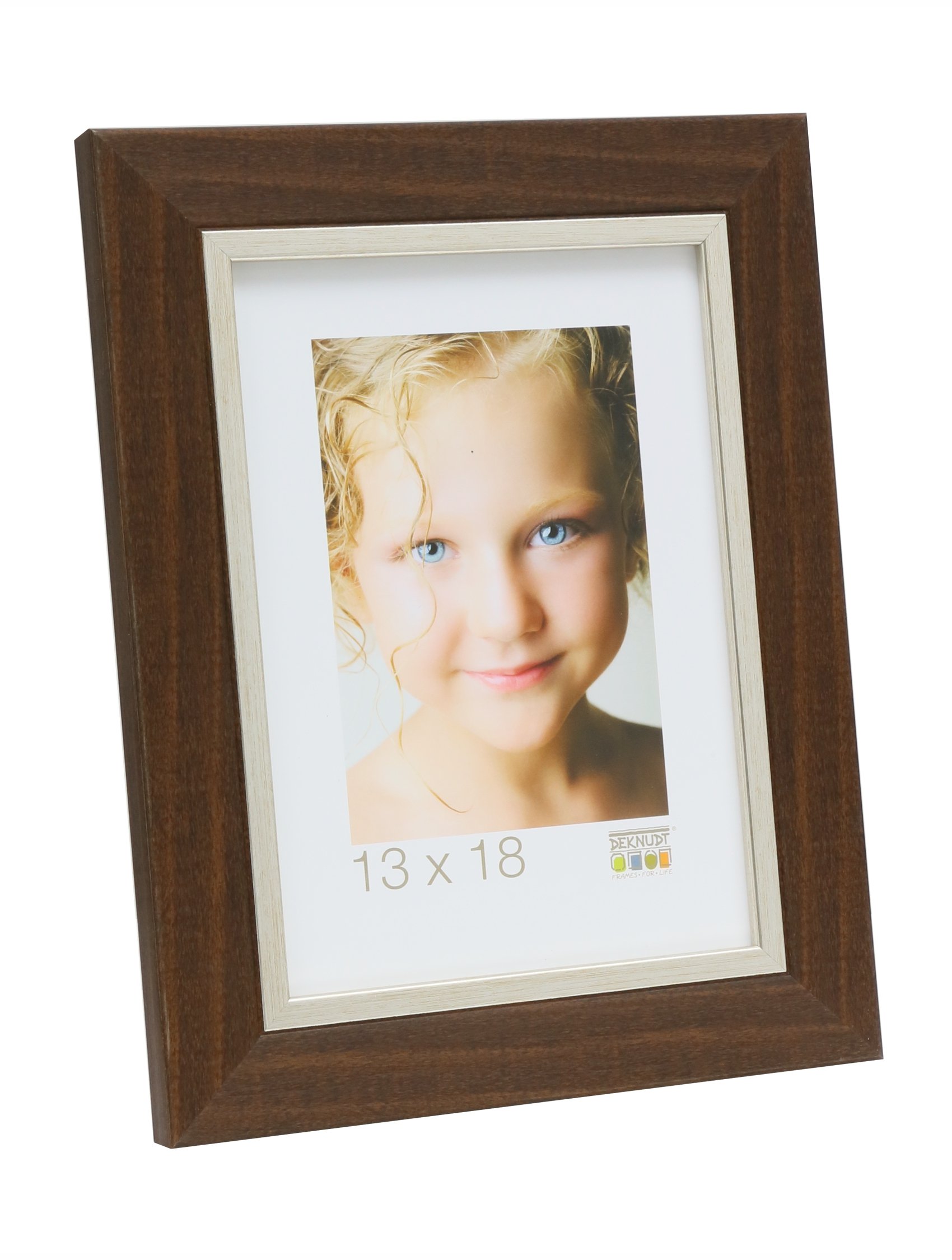 Cadres Photo Deknudt Résine Brun 50 x50 cm Decor Salon Chaleureux