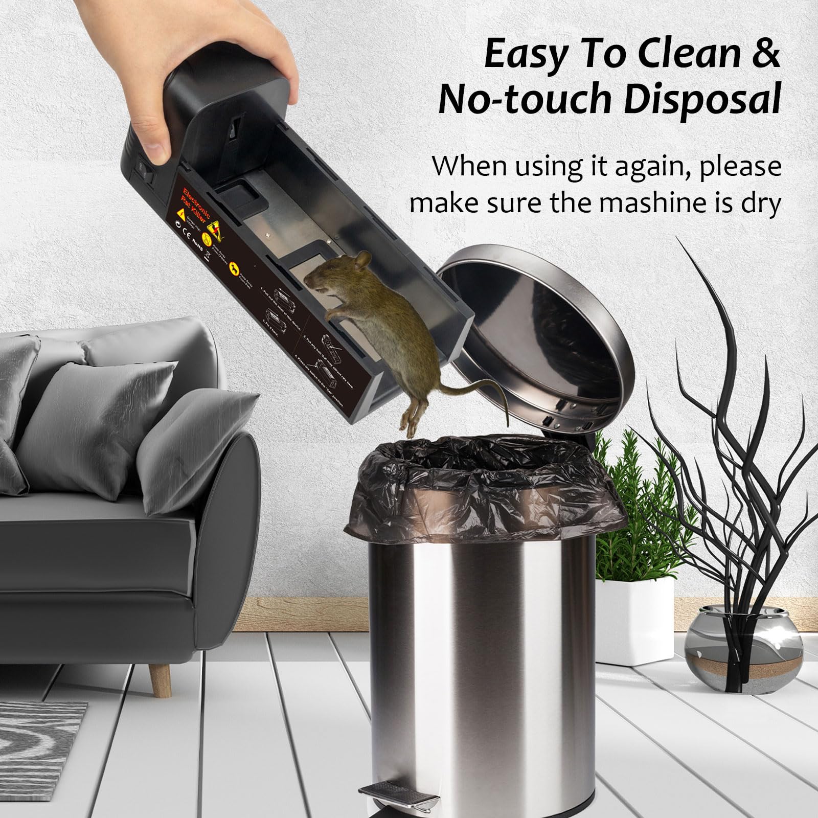 Piège à Souris électrique 2000 V - Piège à Rats | FindTheDeal