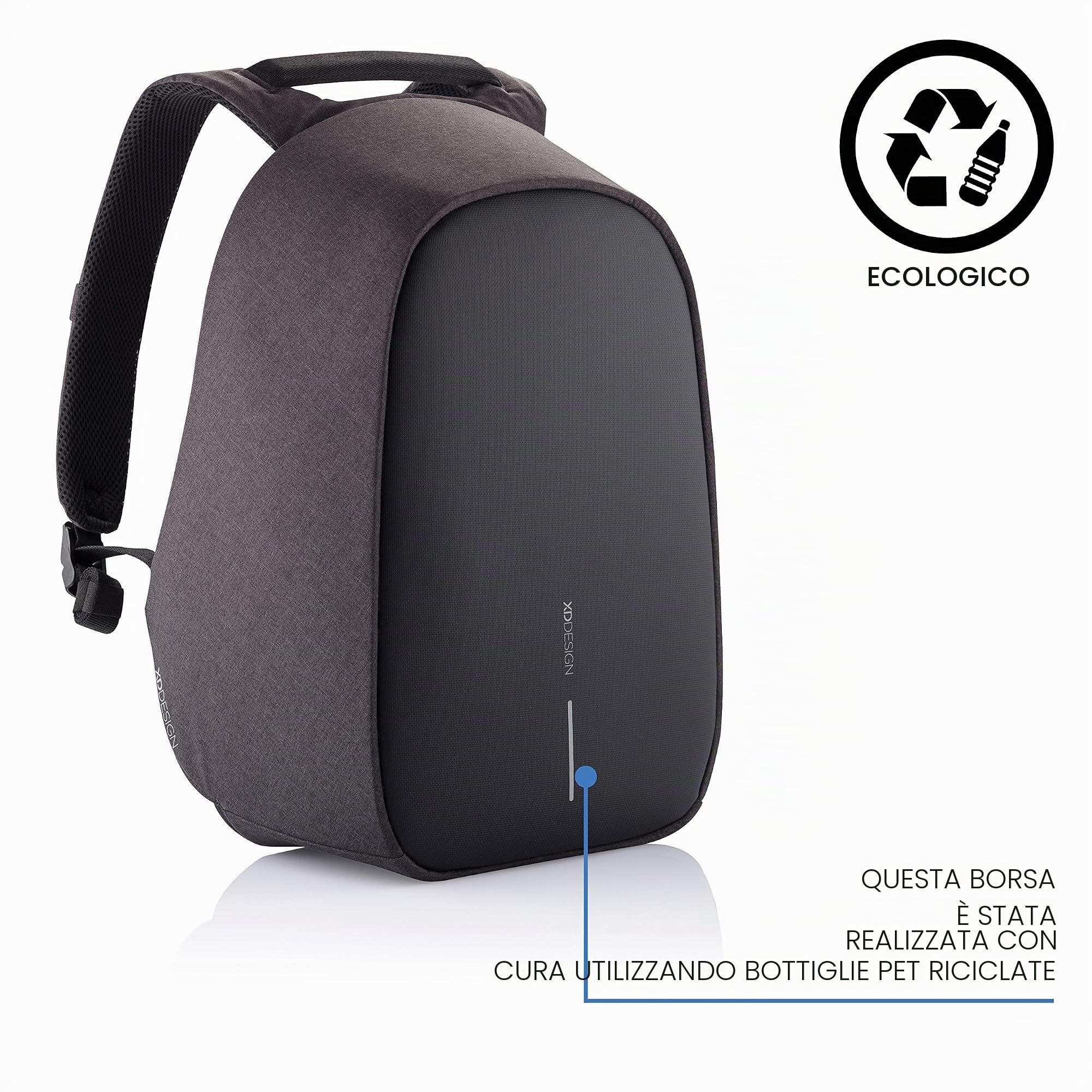 XDDesign, MOCHILA ANTIRROBO REGULAR BOBBY HERO DE XD DESIGN/P: P705.294 Unisex-Adulto, Taglia unica