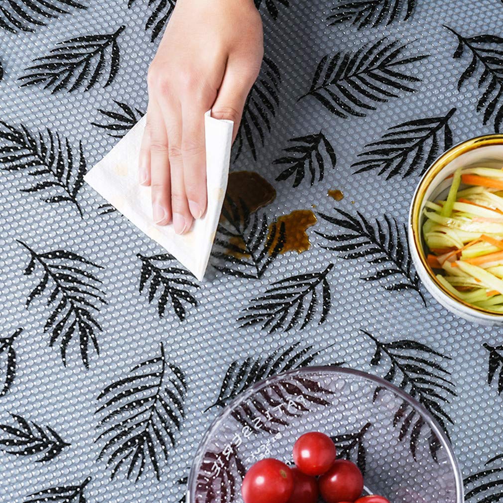 1 Roll Daisy Shelf Liner Kitchen Cabinet Pad Paper Non-Slip