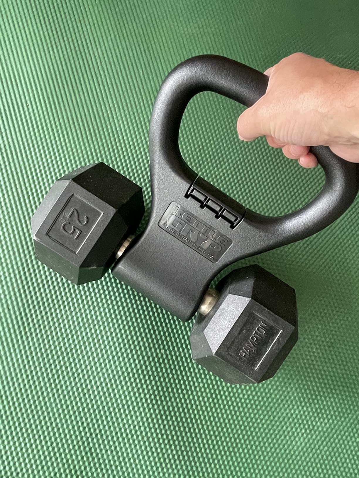 8/mo Finance KETTLE GRYP The Original As Seen on SHARK TANK! Converts Your Dumbbells Into