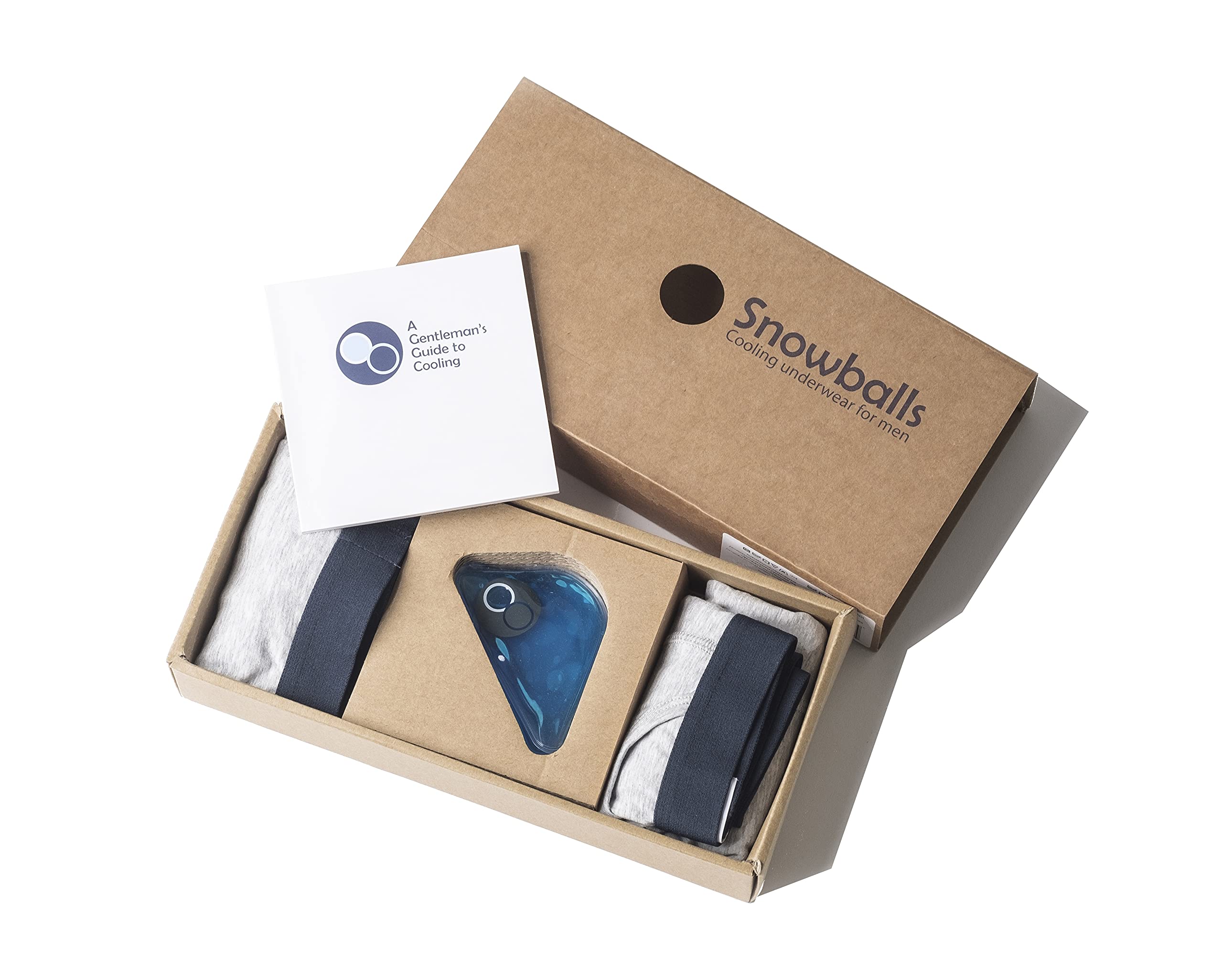 Snowballs Cooling Fertility Underwear for Men | Comfort Boxer Briefs