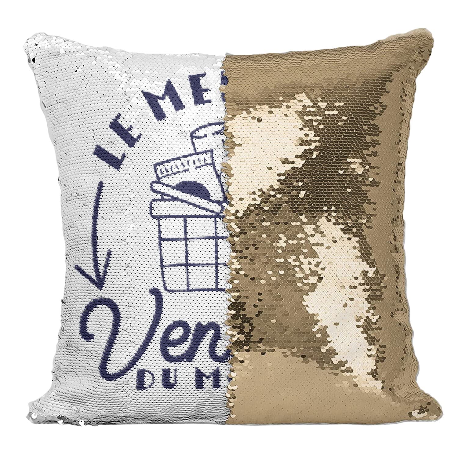Housse sequin paillettes doré Fabulous aux finitions premium